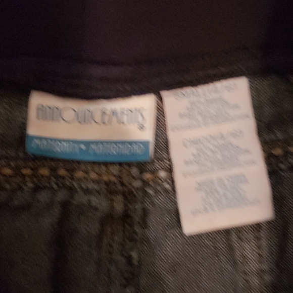 Maternity wide leg Capri or cropped length - Picture 4 of 4